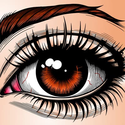 realistic eye