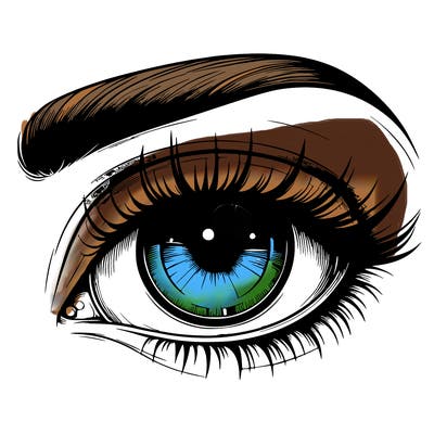 realistic eye