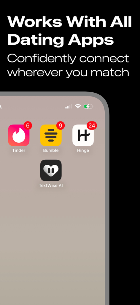 Pick up lines - TextWise - TextWise AI wingman app compatible with Tinder Bumble and Hinge