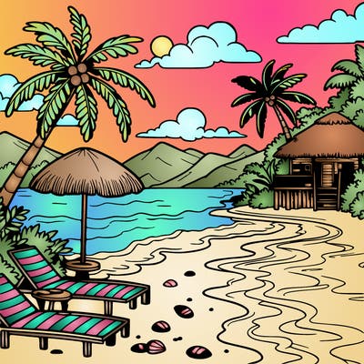 caribbean beach