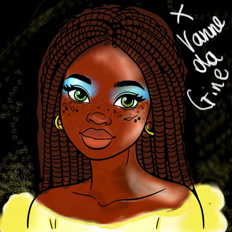 african woman with fulani braids