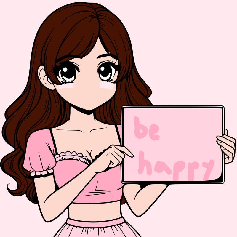 realistic pretty girl holding blank sign