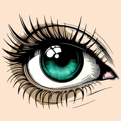realistic eye