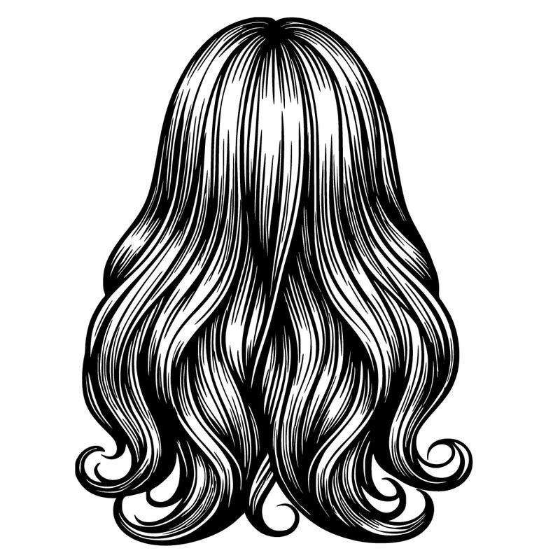 long realistic hair
