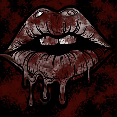 lips that look realistic and drip