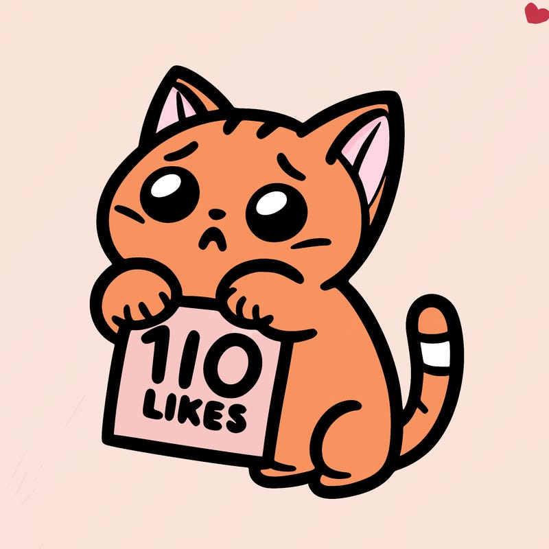 a cat begging for 10 likes