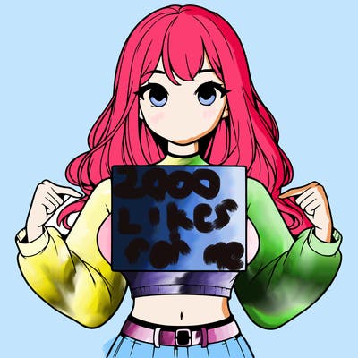 girl holding a blank sign in a long sleeve crop top