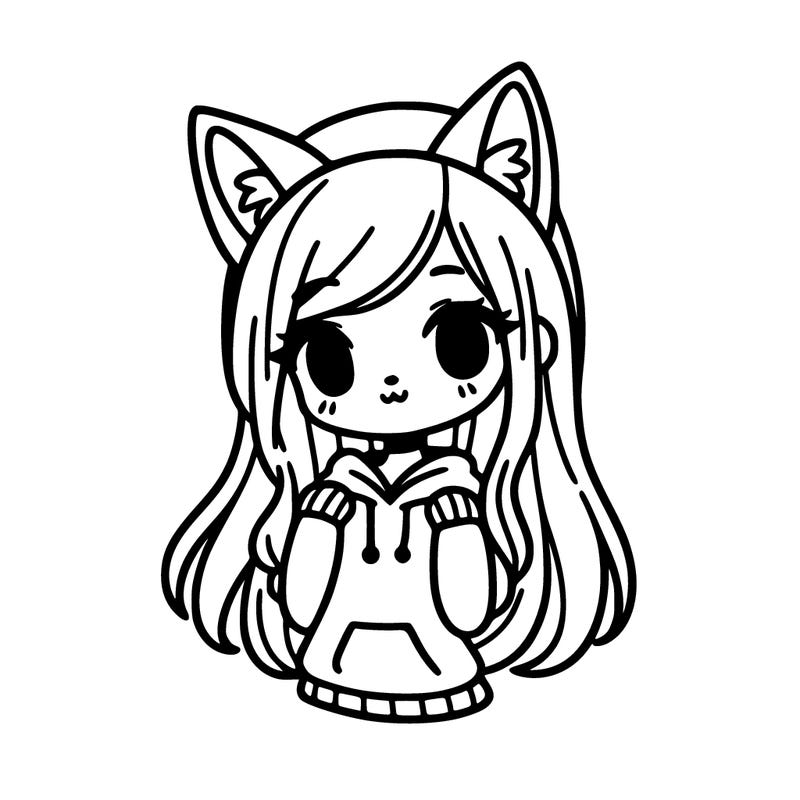 girl with fox ears