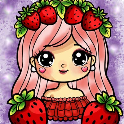 strawberry girl