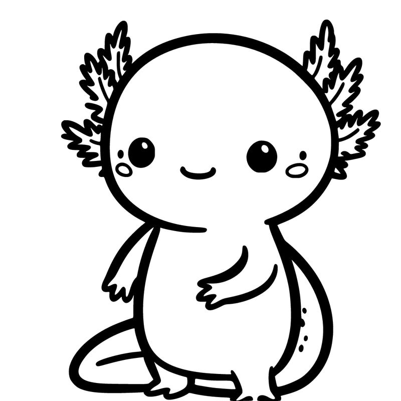 a person is an axolotl