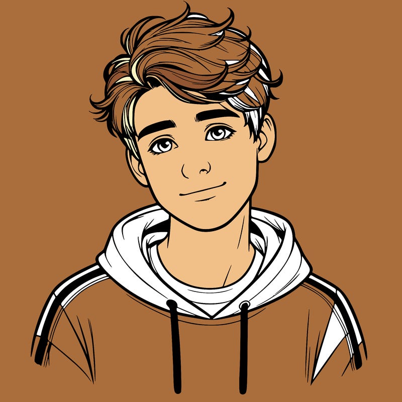 one teenaged realistic guy