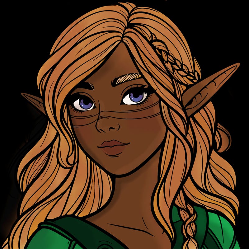 realistic elf girl
