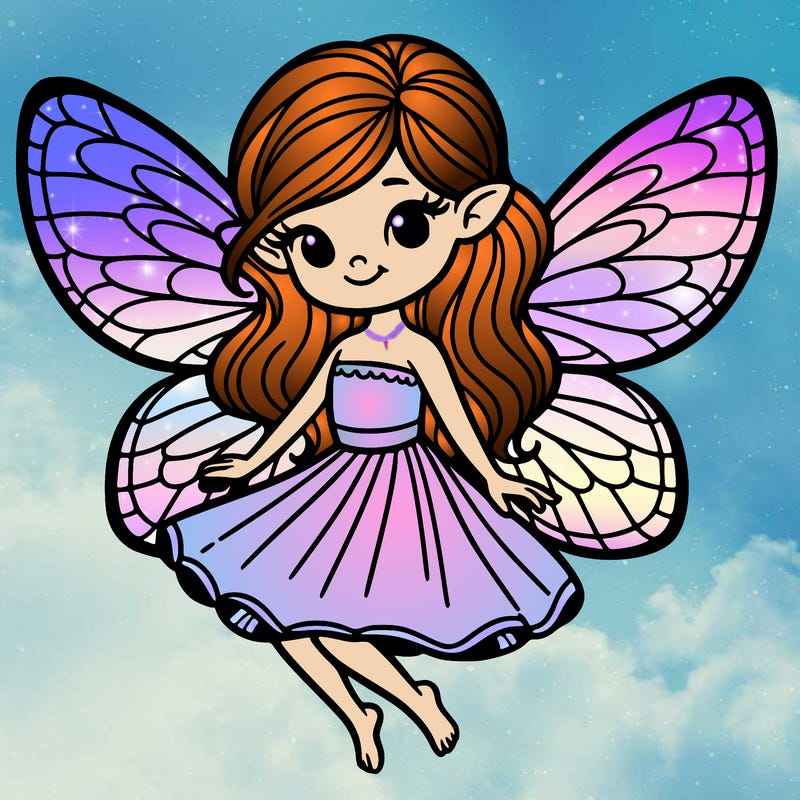 fairy with wings