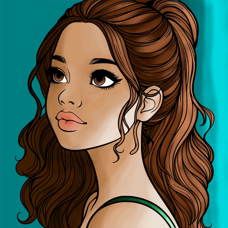 beautiful realistic girl