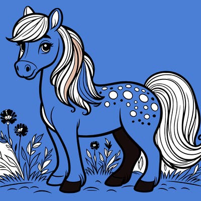 beautiful horse