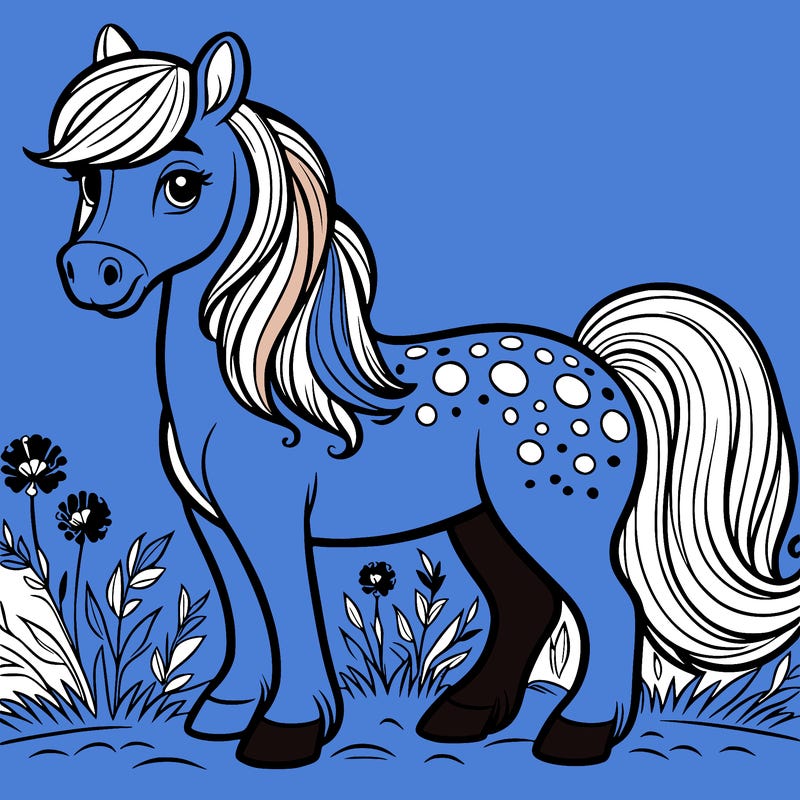 beautiful horse