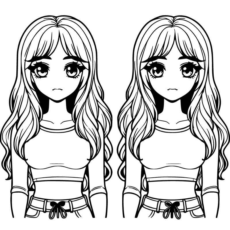 realistic identical twin sisters