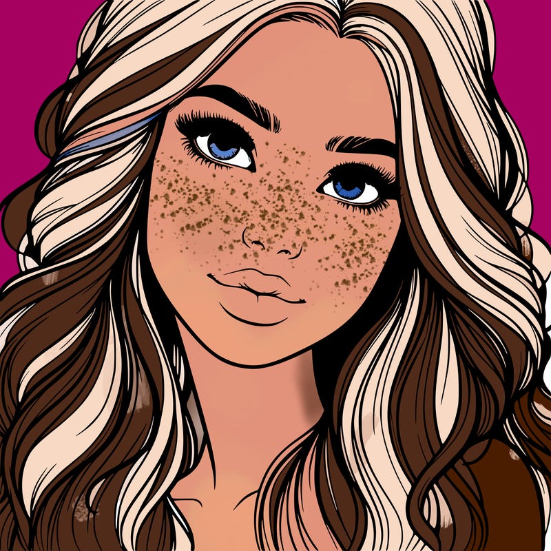 beautiful realistic girl