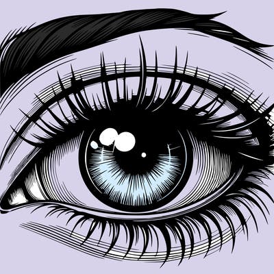 realistic eye