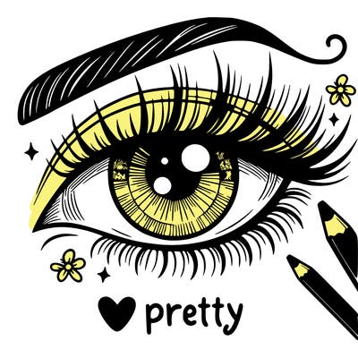 pretty eye