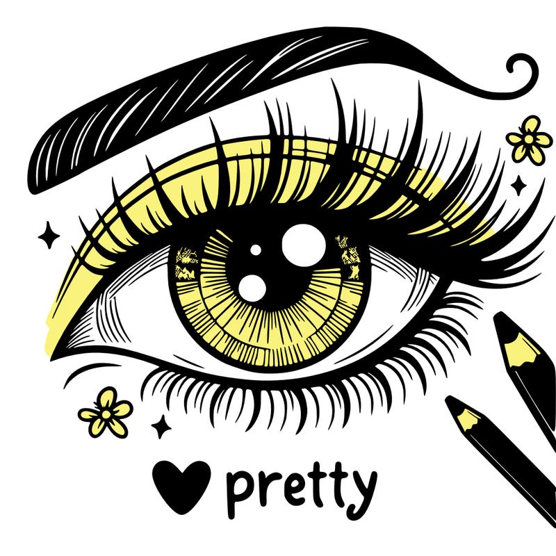 pretty eye