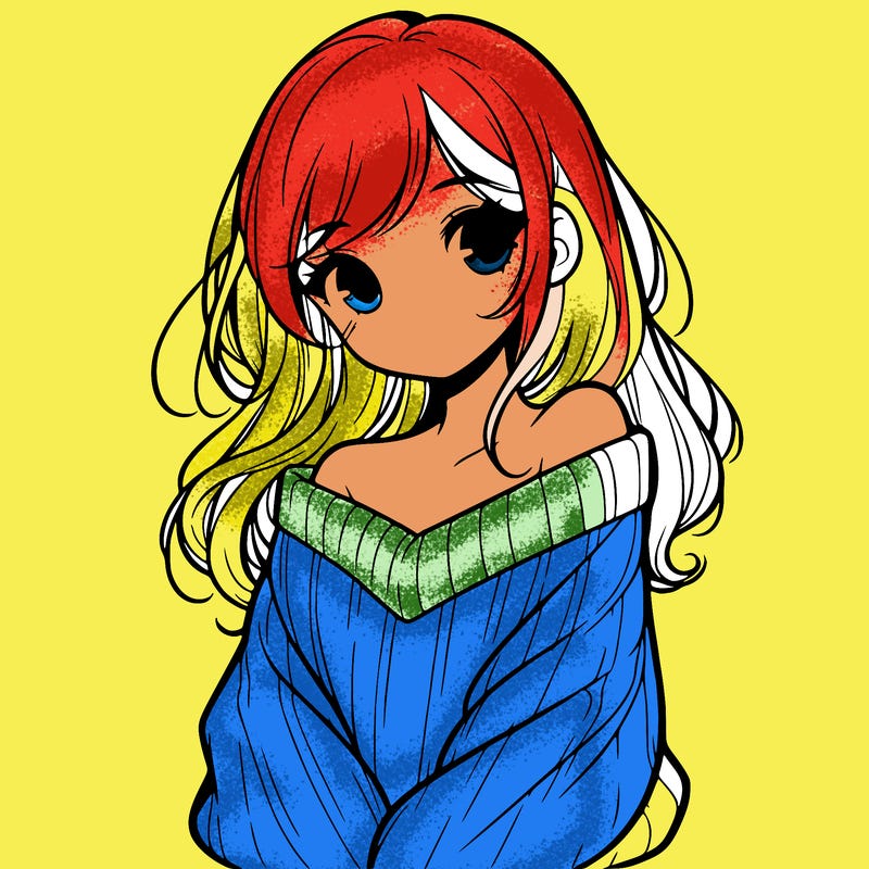shy pretty girl wearing a sweater that is falling off one shoulder portrait