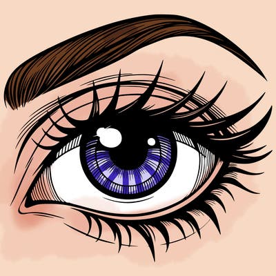 realistic eye