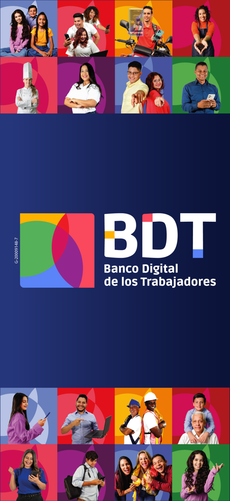 Movil BDT - Logo de Movil BDT e imagen promocional de Banco Digital de los Trabajadores