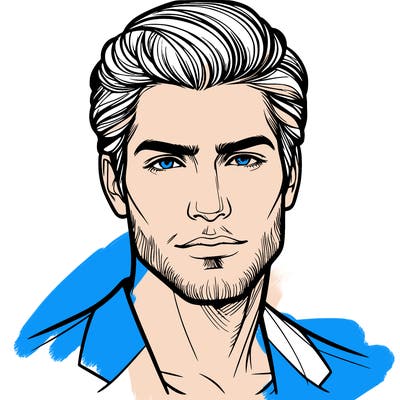handsome man