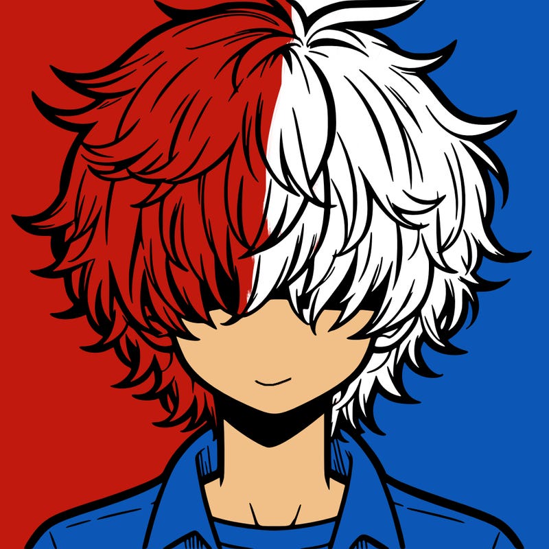 manga boy fluffy hair covering his eyes