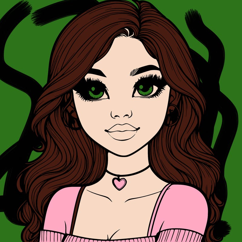 realistic pretty girl