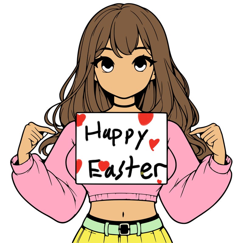 girl holding a blank sign in a long sleeve crop top