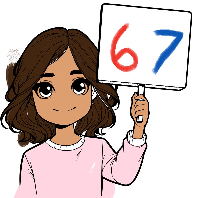 realistic girl holding up a sign