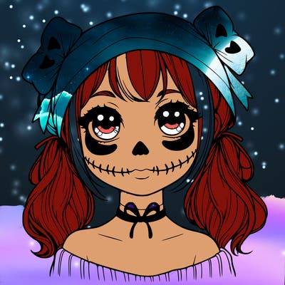 realistic girl halloween