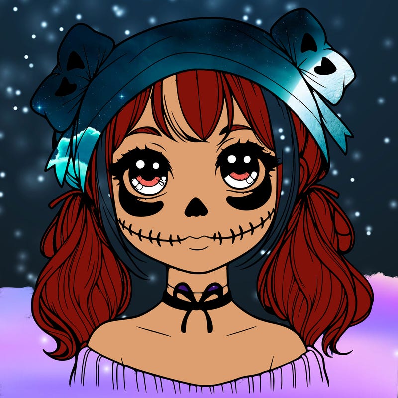 realistic girl halloween