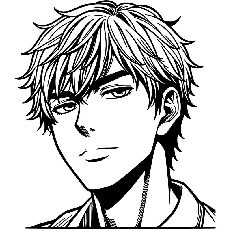 manga character man