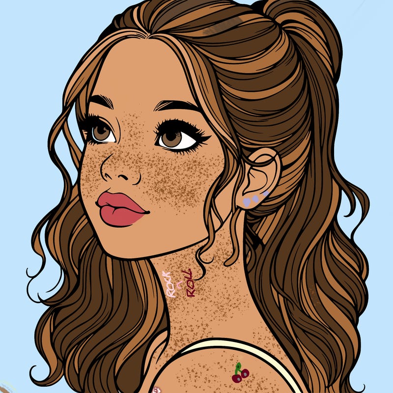 beautiful realistic girl