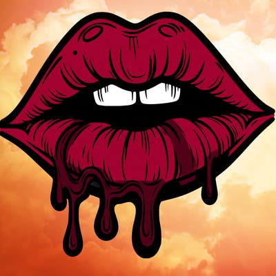 lips that look realistic and drip