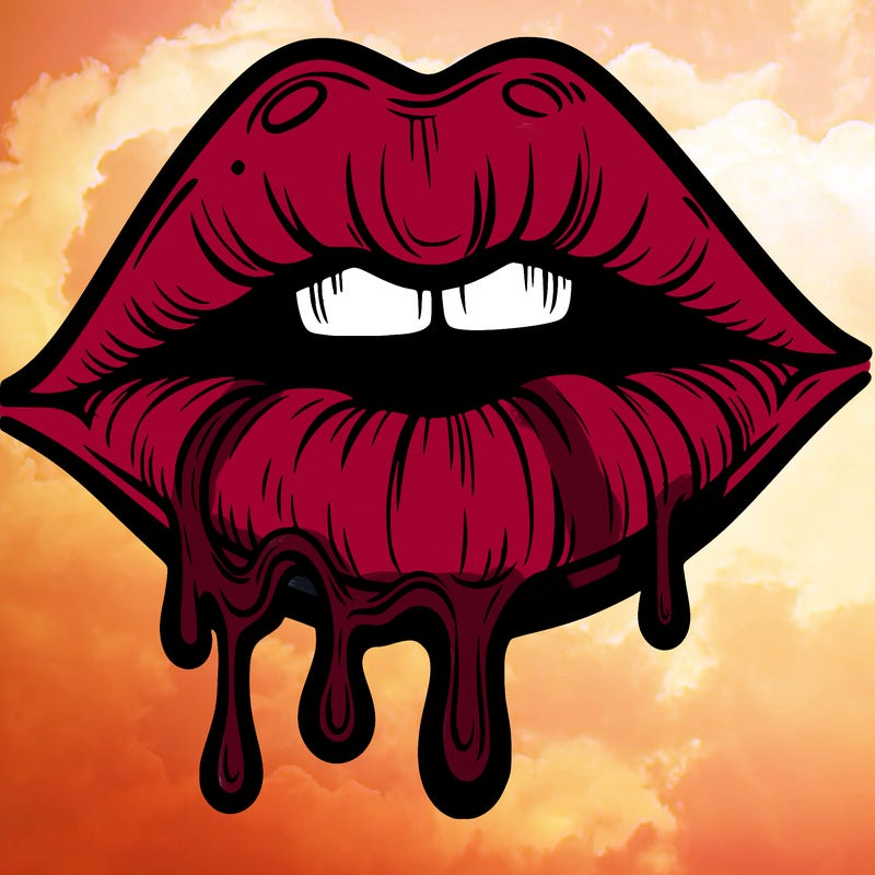 lips that look realistic and drip