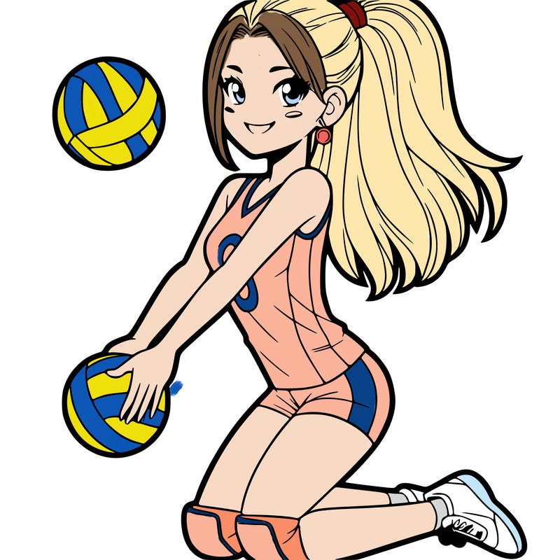 volleyball girl