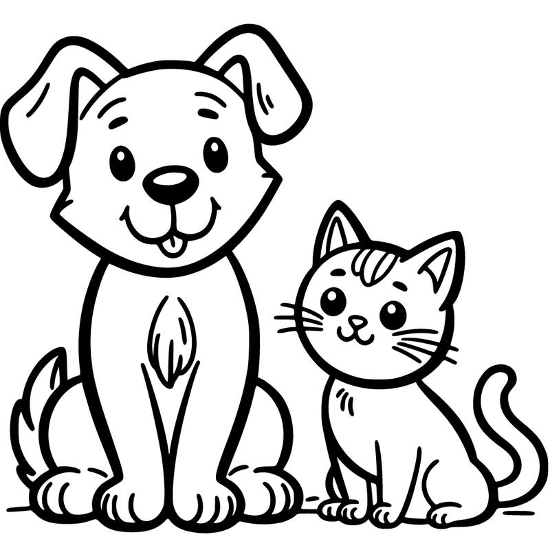 dog and cat