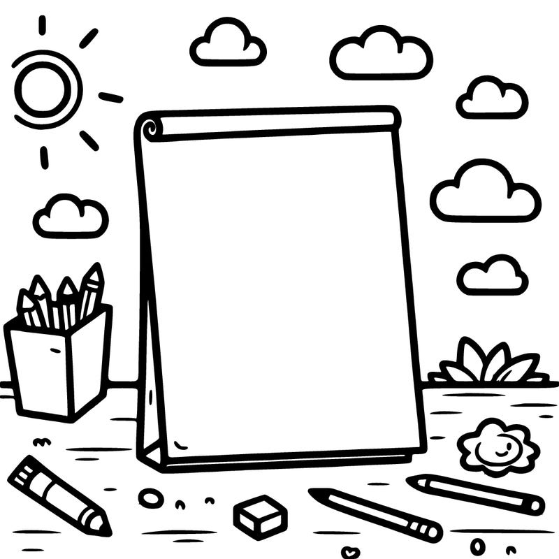 a blank piece of paper