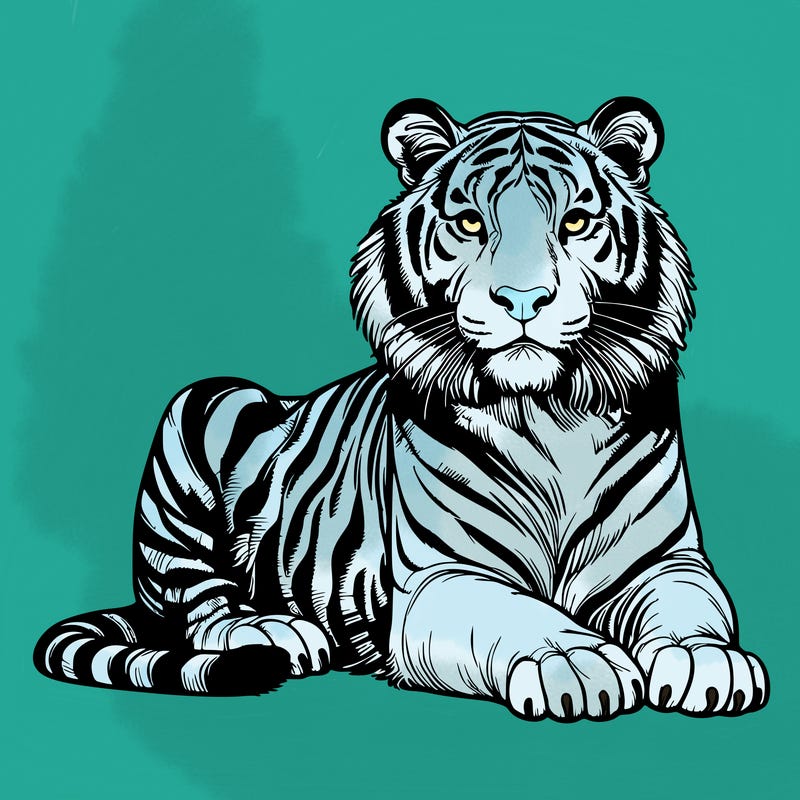 realistic tiger