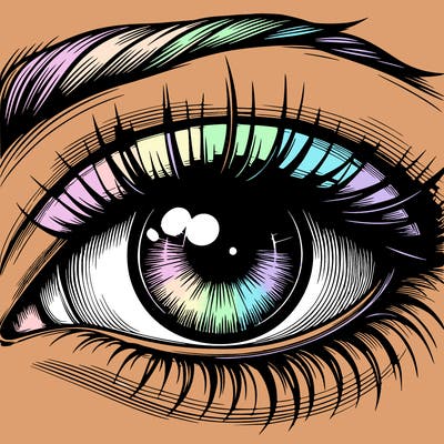 realistic eye