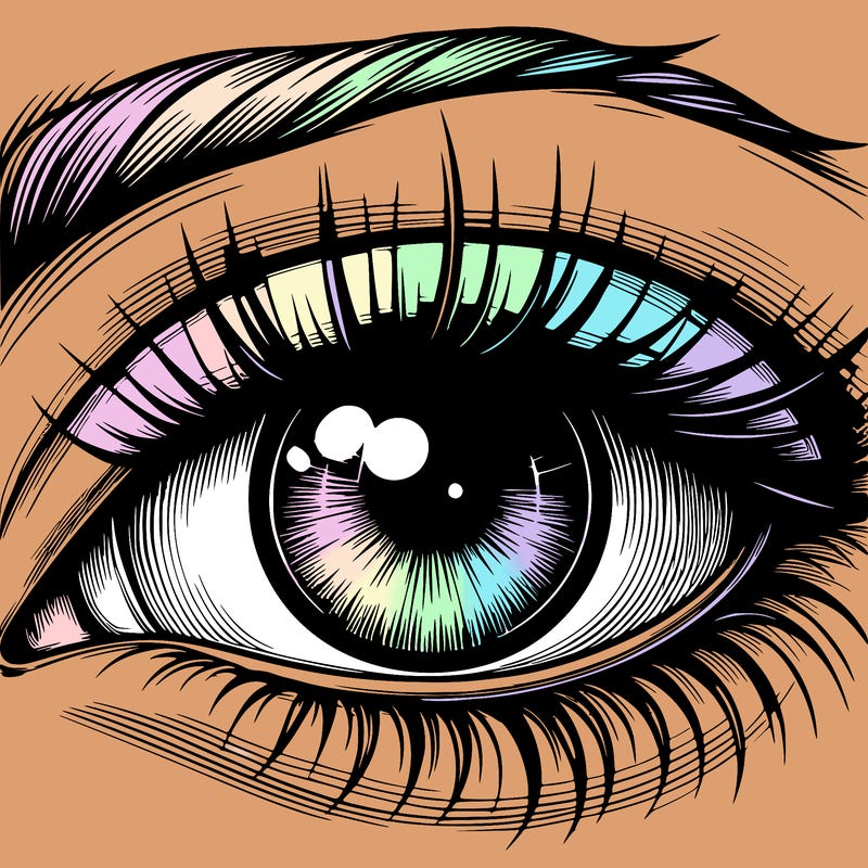 realistic eye