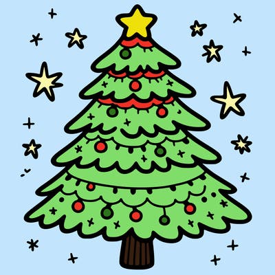 simple christmas tree