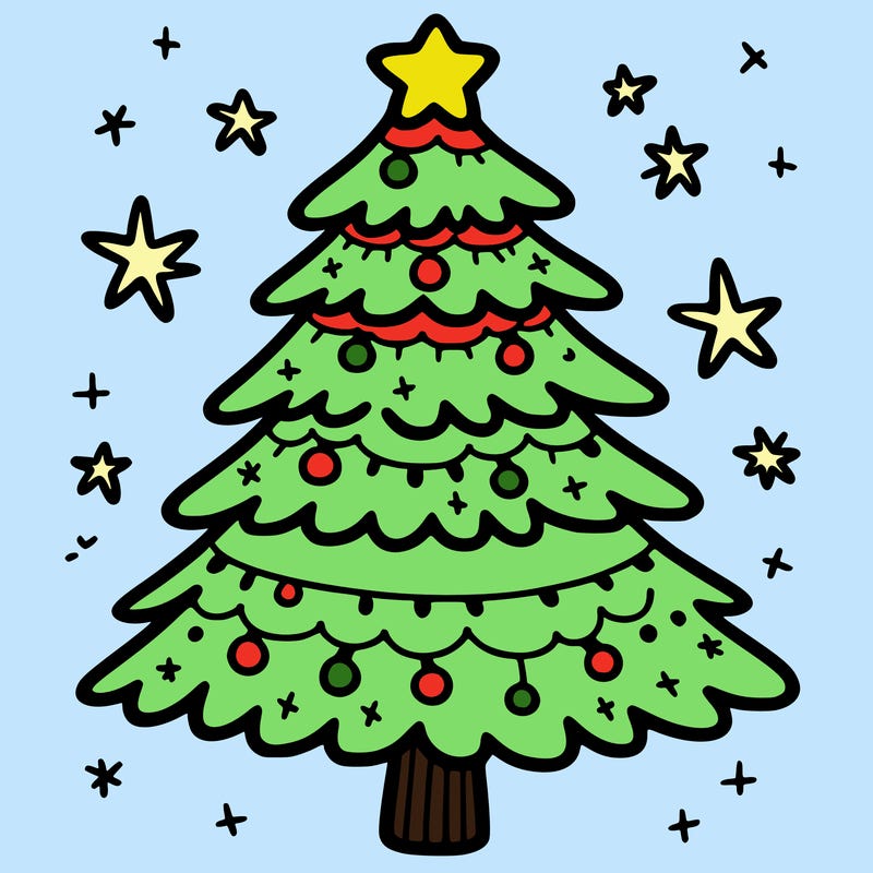 simple christmas tree