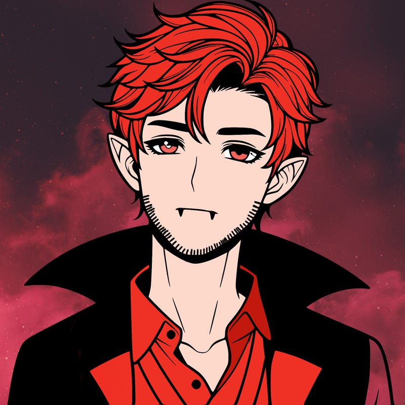 handsome vampire boy