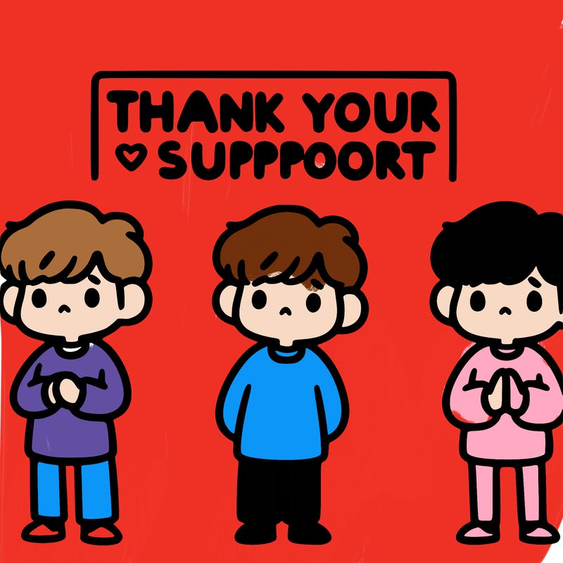 thank you for your support