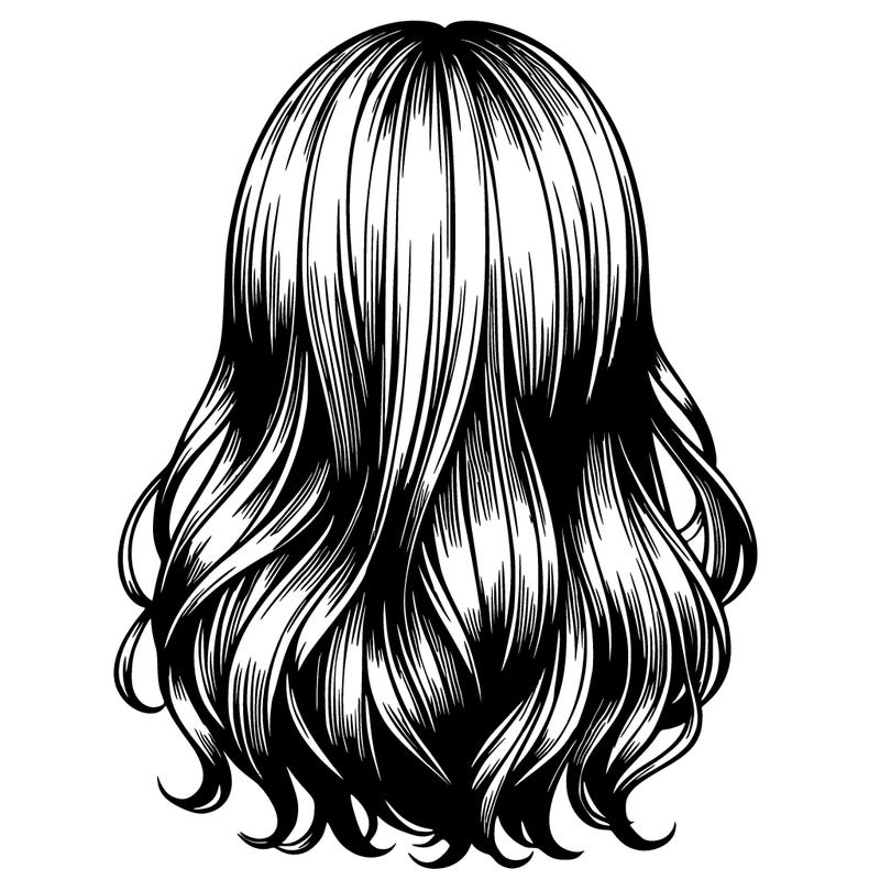 girl hair realistic